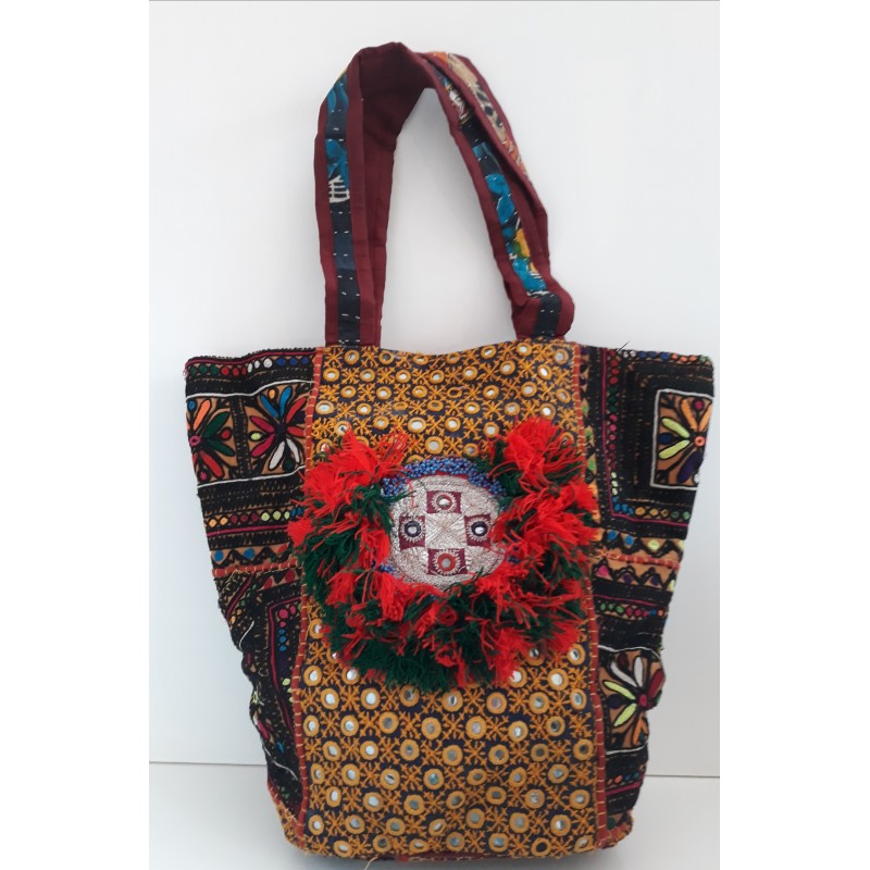 Gypsy Schulter Tasche - handgefertigt bunt