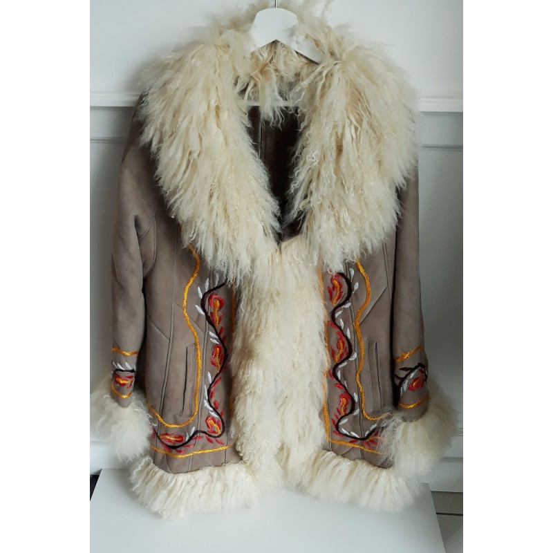 Hippie Gypsy Mantel Jacke nude Hippie Gypsy Mantel Jacke nude