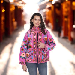 Bestickte Jacke - Folklore...